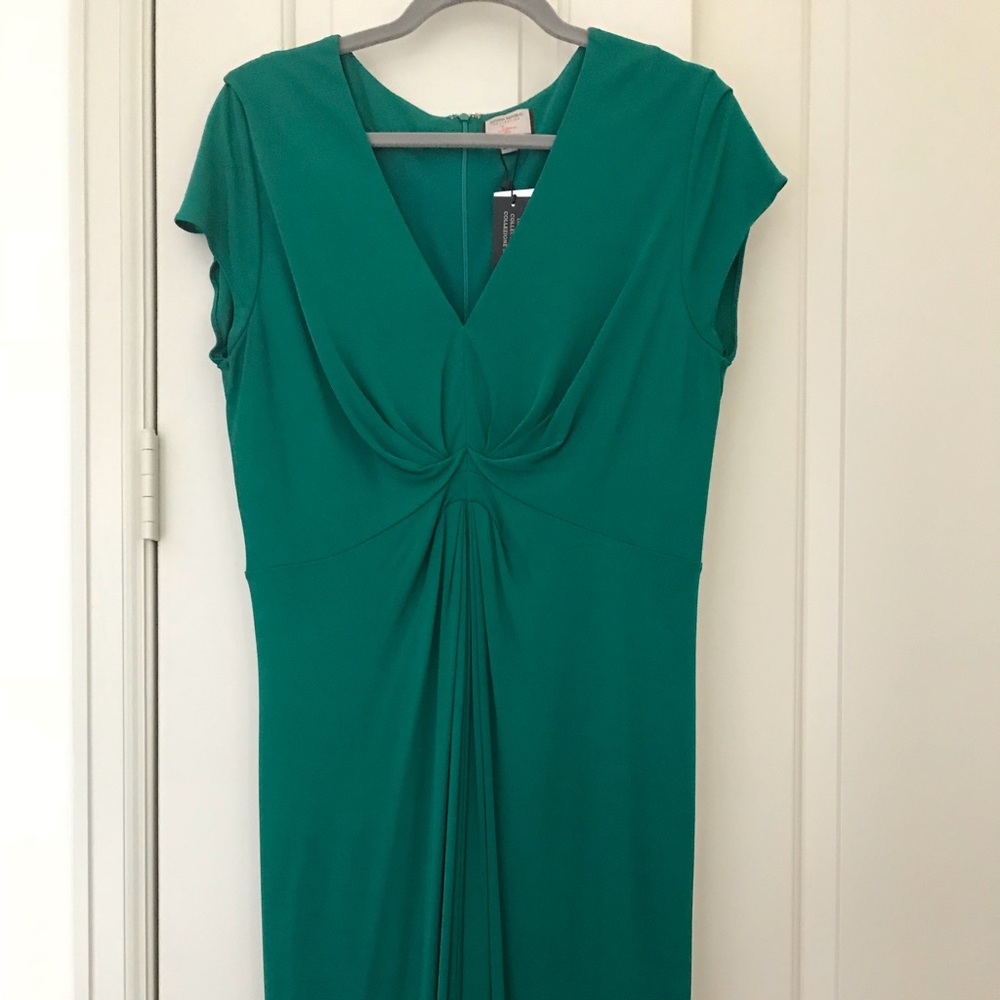 Banana Republic green dress size 14